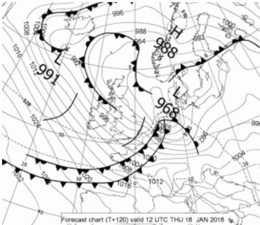 Synop Chart.