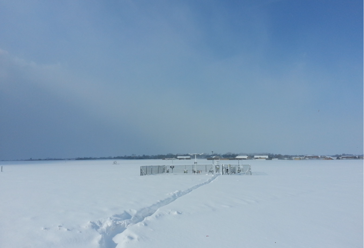 Wattisham snow