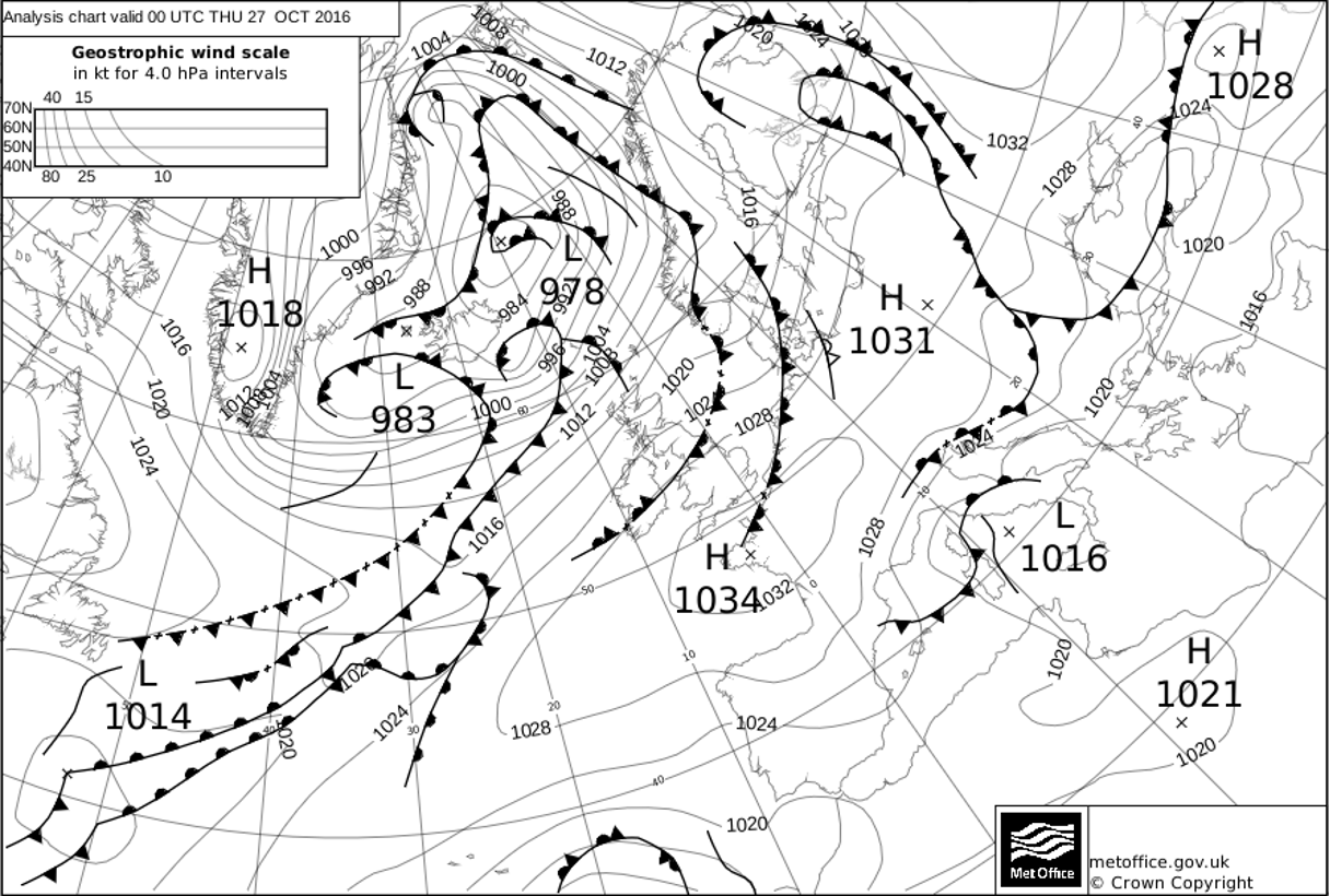 Synop Chart.